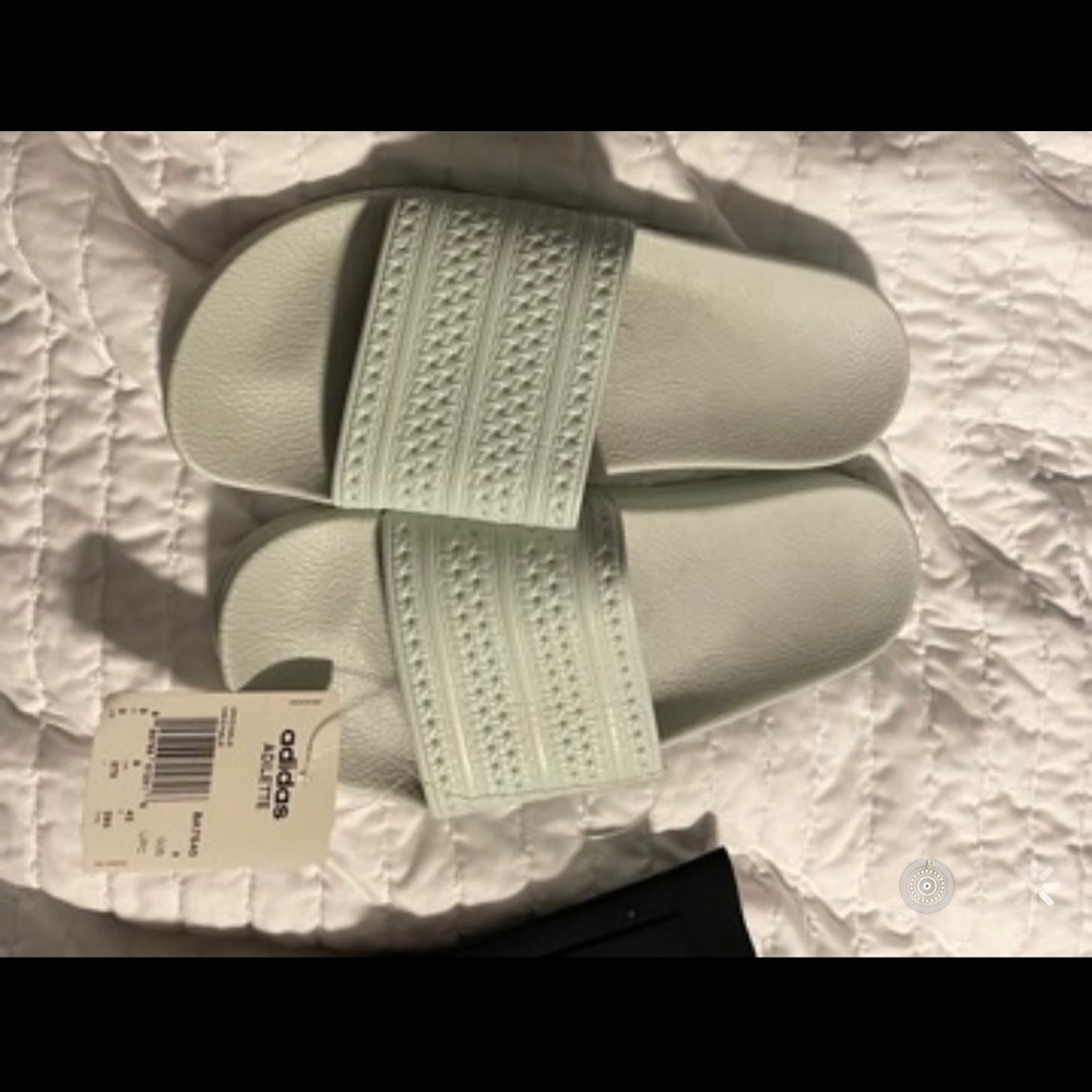 Adidas Slides Teal
